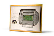 iowa hawkeyes football kinnick stadium 3d stadiumview wall art
