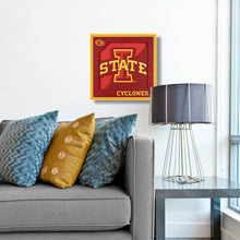 Iowa State Cyclones 3D Logo Series Wall Art - 12"x12"