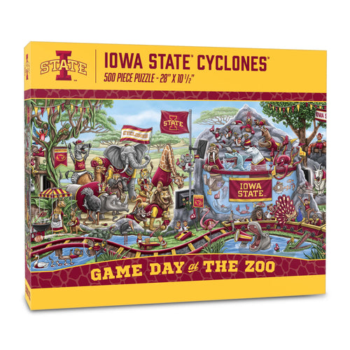 Iowa State Cyclones Game Day At The Zoo 500 Piece Puzzle