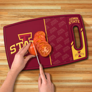 Iowa State Cyclones Logo Series Cutting Board