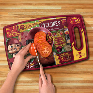 Iowa State Cyclones Retro Series Cutting Board