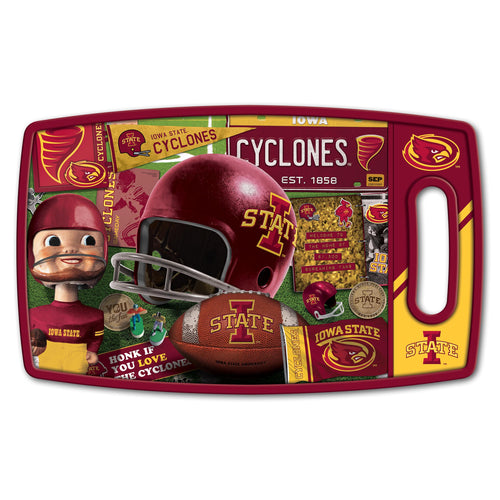 Iowa State Cyclones Retro Series Cutting Board