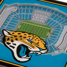 Jacksonville Jaguars 3D StadiumViews Coaster Set