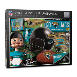 Jacksonville Jaguars Retro Series Puzzle