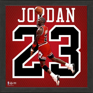 Michael Jordan Chicago Bulls Impact Jersey Frame
