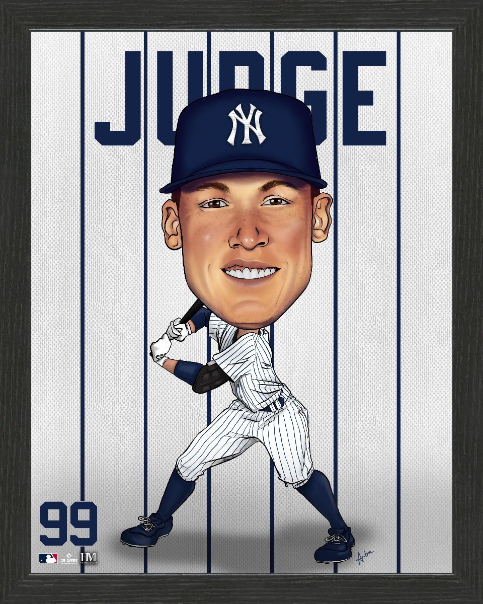 Aaron Judge New York Yankees Framed Dynamo