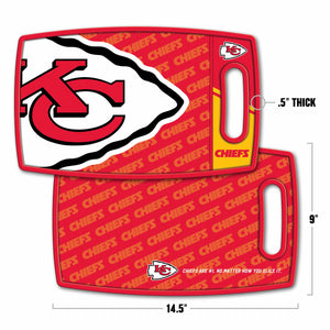 Kansas City Chiefs Logo Series Cutting Board