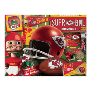 Kansas City Chiefs Retro Series Puzzle