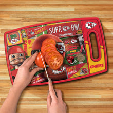 Kansas City Chiefs Retro Series Cutting Board
