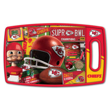 Kansas City Chiefs Retro Series Cutting Board