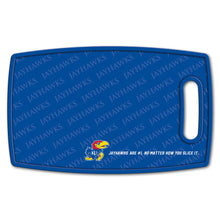 Kansas Jayhawks Logo Series Cutting Board