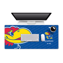 Kansas Jayhawks Logo Series Desk Pad