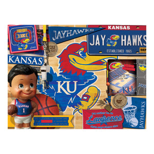 Kansas Jayhawks Retro Series Puzzle