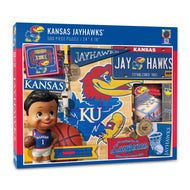 Kansas Jayhawks Retro Series Puzzle