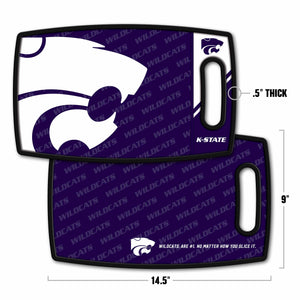 Kansas State Wildcats Logo Series Cutting Board