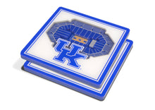 Kentucky Wildcats 3D StadiumViews Coaster Set