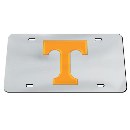 Tennessee Volunteers Chrome Acrylic License Plate
