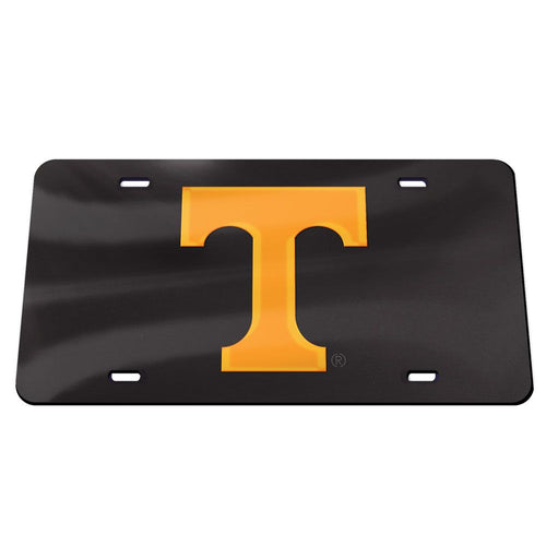 Tennessee Volunteers Black Chrome Acrylic License Plate