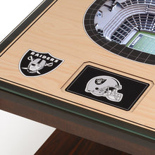 Las Vegas Raiders  Allegiant Stadium 25-Layer StadiumViews Lighted End Table