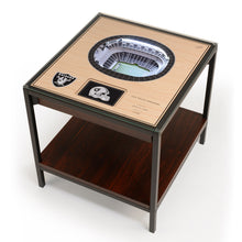 Las Vegas Raiders  Allegiant Stadium 25-Layer StadiumViews Lighted End Table