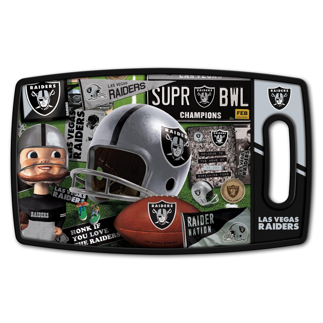 Las Vegas Raiders Retro Series Cutting Board