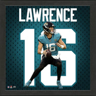 Trevor Lawrence Jacksonville Jaguars Impact Jersey Frame