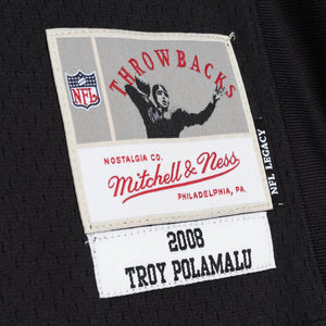 Troy Polamalu Pittsburgh Steelers Mitchell & Ness 2008 Throwback Jersey