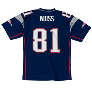 Randy Moss New England Patriots Mitchell & Ness 2007 Replica Jersey –  Sports Fanz