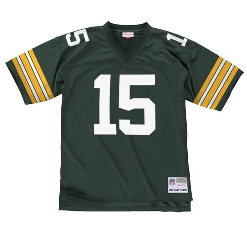 Bart Starr Green Bay Packers Green Mitchell & Ness 1969 Throwback Jersey