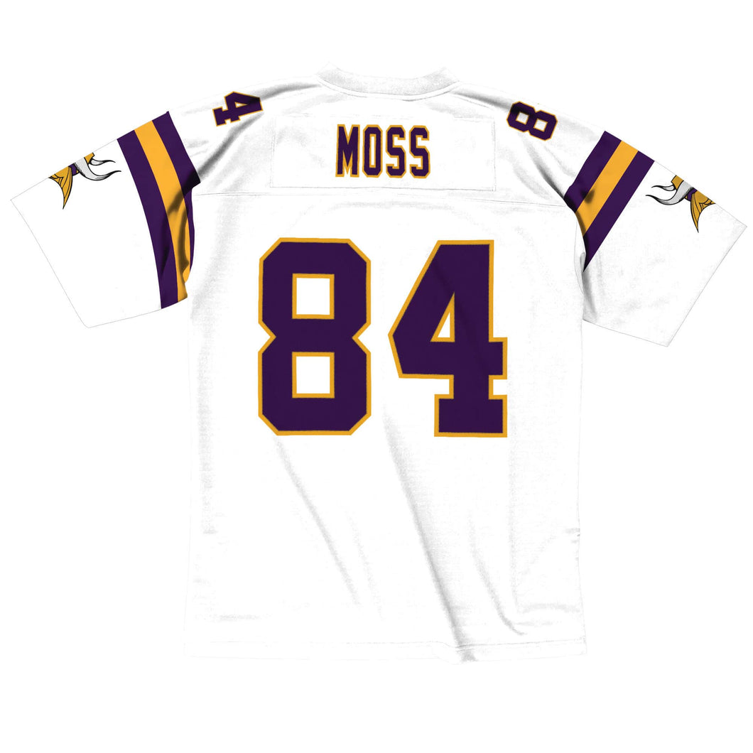 Randy Moss Minnesota Vikings Mitchell & Ness 1998 Replica White Jersey