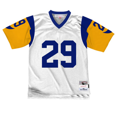 Framed Eric Dickerson Los Angeles Rams Autographed 1984 Throwback Mitchell  & Ness Blue Replica Jersey with