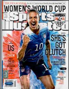Carli Lloyd Autographed June 2015 Sports Illustrated Magazine World Cup USA
