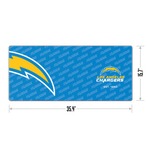 Los Angeles Chargers Logo Series Desk Pad