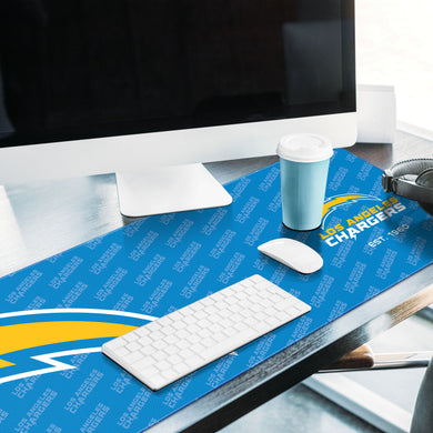 Los Angeles Chargers Logo Series Desk Pad