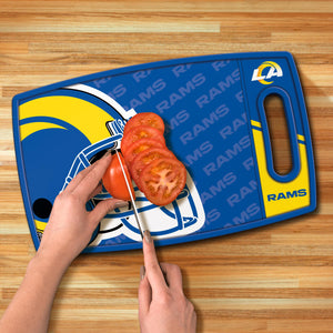 Los Angeles Rams Logo Series Cutting Board