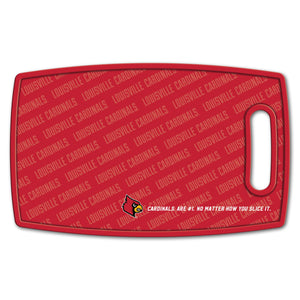 Louisville Cardinals Logo Series Cutting Board