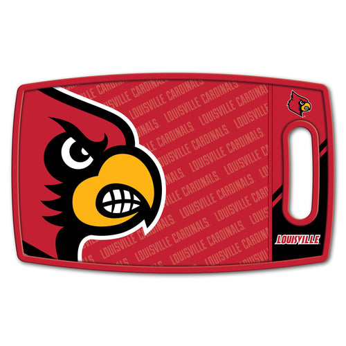 Louisville Cardinals Logo Series Cutting Board