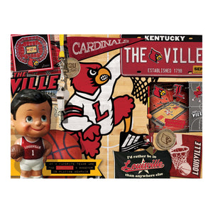 Louisville Cardinals Retro Series Puzzle