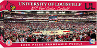 Louisville Cardinals Basketball Panoramic Puzzle