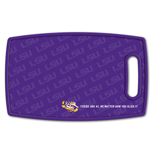 LSU Tigers Logo Series Cutting Board