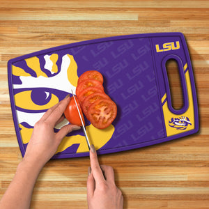 LSU Tigers Logo Series Cutting Board