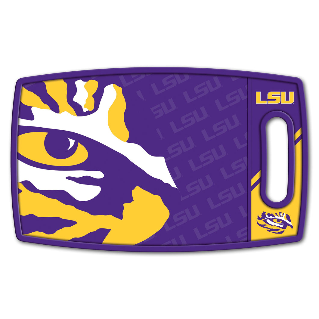 LSU Tigers Logo Series Cutting Board