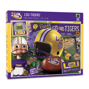 LSU Tigers Retro Series Puzzle