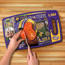 LSU Tigers Retro Series Cutting Board