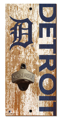 Detroit Tigers Distressed Bottle Opener