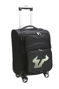 South Florida Bulls Luggage Carry-On 21in Spinner Softside Nylon