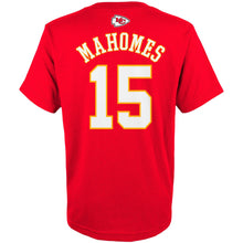 NFL Youth Kansas City Chiefs Patrick Mahomes #15 V-neck T-shirt