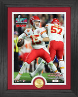 Patrick Mahomes II Chiefs Super Bowl LVII MVP Bronze Coin Photo Mint