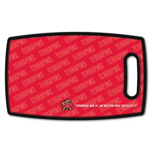 Maryland Terrapins Logo Series Cutting Board