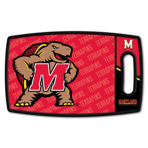 Maryland Terrapins Logo Series Cutting Board